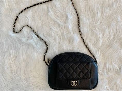 Purseonals: The Chanel Caviar Quilted Camera Case 